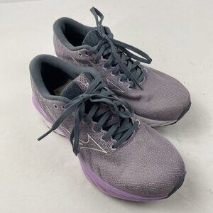 Mizuno Wave Inspire 19 Athletic Shoes Women’s 6.5 Purple Low Top Sneakers